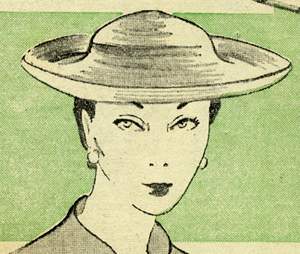 echo-de-la-mode-strict-vintage-hat-1950s