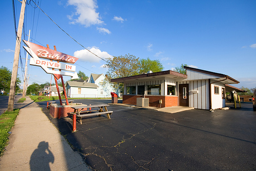 Burkies drive in