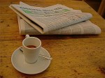 coffee and news
