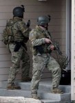 SWAT team raid