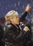 Hillary in Rain