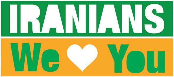 Iranians We Love You
