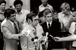 Brian Murtagh (with glasses) in 1979