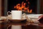 Tea by Fireplace dreamstime_14660067