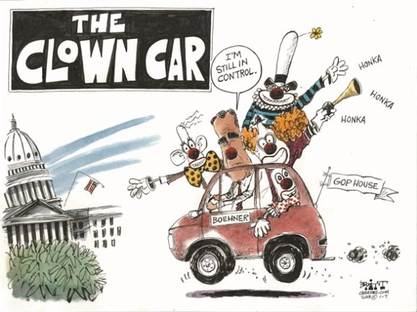 GOP clown car