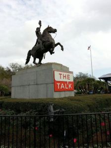 The Talk defaces public property