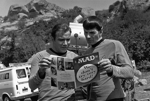 William Shatner and Leonard Nimoy read