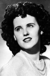 Elizabeth Short AKA The Black Dahlia