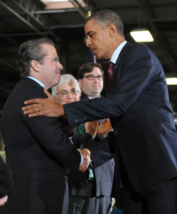 Gene Sperling and Barack Obama