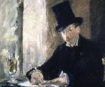 Manet, Chez Tortoni,&nbsp;1878-1880
