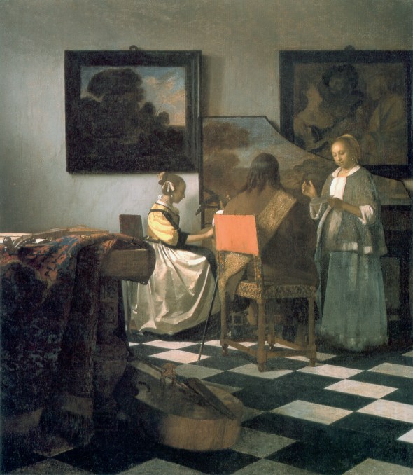 Vermeer, "The Concert"