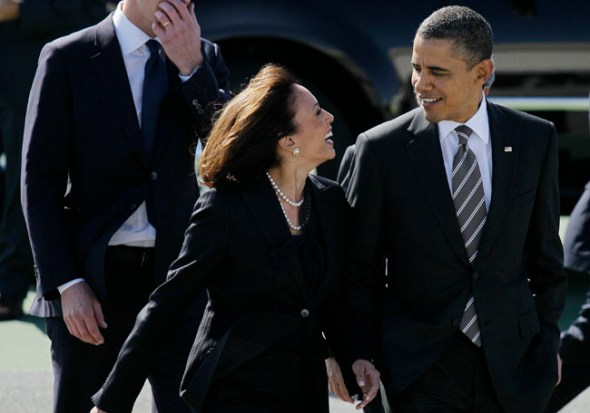 Barack Obama, Kamala Harris, Gavin Newsom