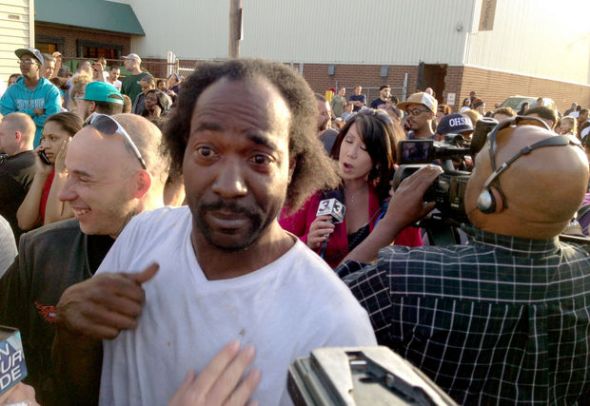 The man of the hour, Charles Ramsey, who went to the rescue after hearing Amanda's calls for help