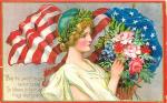 Flag-Flower-Vintage-Post-Card