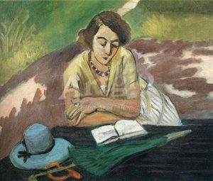henri-matisse_reading-woman-with-parasol-1921