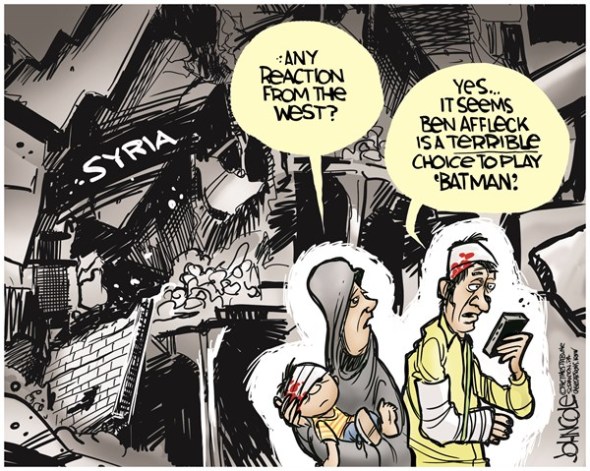 Syria and Affleck by John Cole