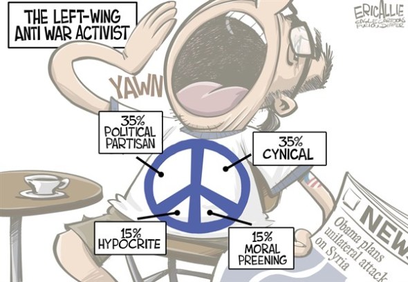 The Anti-War Left by Eric Allie