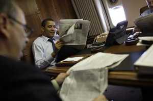 barack obama reading