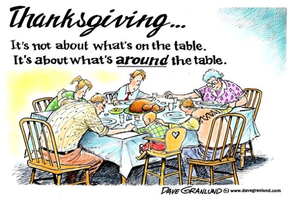 by Dave Grandlund http://www.cagle.com/2013/11/thanksgiving-priority/