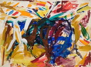 Charging Bull, Elaine de Kooning, 1959