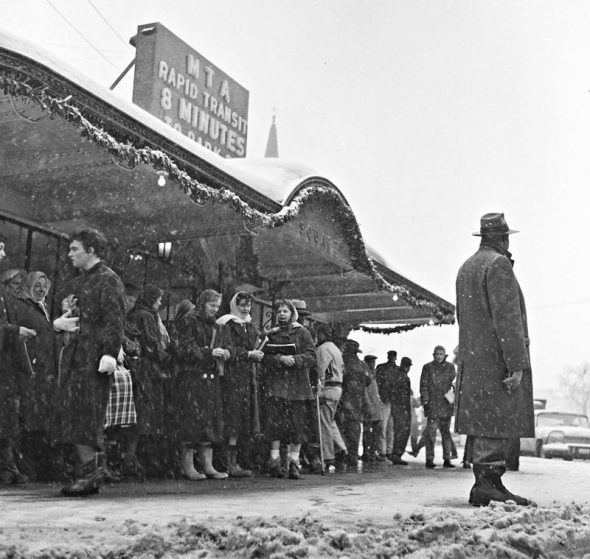 Out of Town News, Harvard Square, 1957