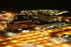 NSA at night