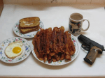 bacon gun breakfast