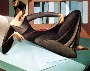 Reading Woman, Armando Barrios