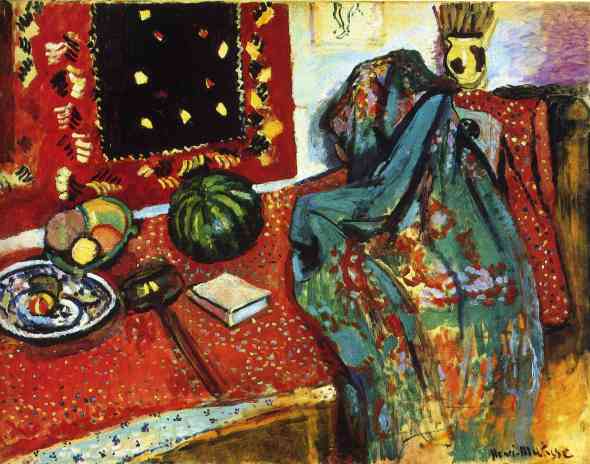 Still Life with a Red Rug, Henri Matisse (1906)