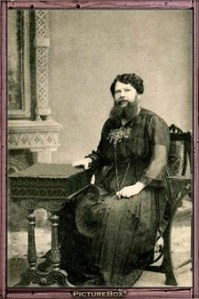 bearded lady