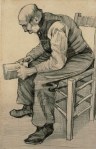 Man reading van&nbsp;gogh