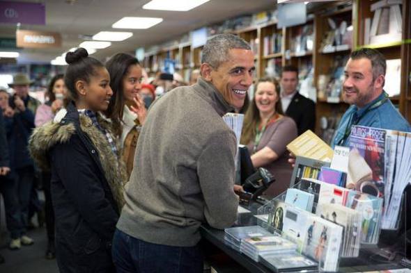 Obama and daughters books