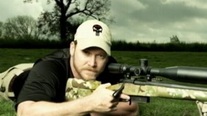 Chris Kyle and his gun