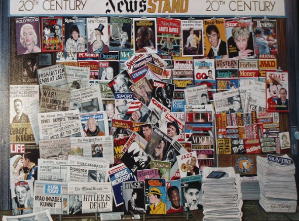 Twentieth Century Newsstand, by Ken Keeley