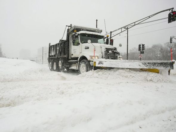 Commonwealth Avenue in Boston, Feb. 9, 2015
