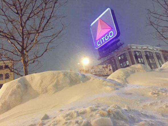 Kenmore Square and the famous CITGO sign.