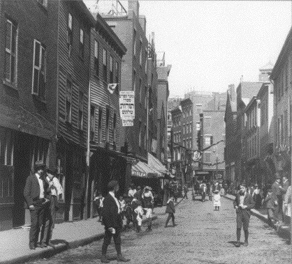 Salem St. (a Jewish area) in the Old West End