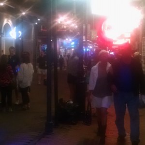 Bourbon Street on a Monday