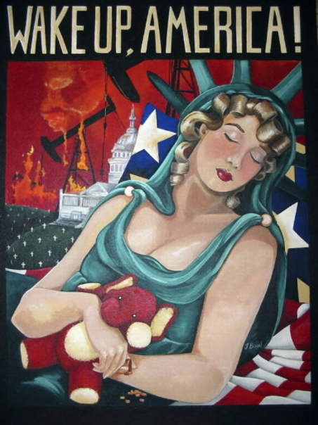 "Wake Up, America," by Jacquelin Bond