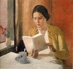 woman reading