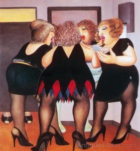 Beryl Cook: Getting Ready