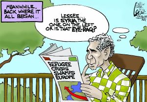 Cartoon by Chan Lowe