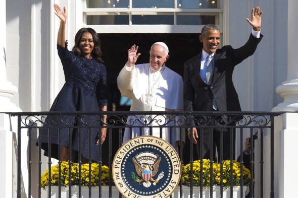 pope-francis-barack-obama-michelle-obama-washington-dc