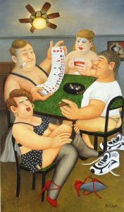Beryl Cook: Strip Poker