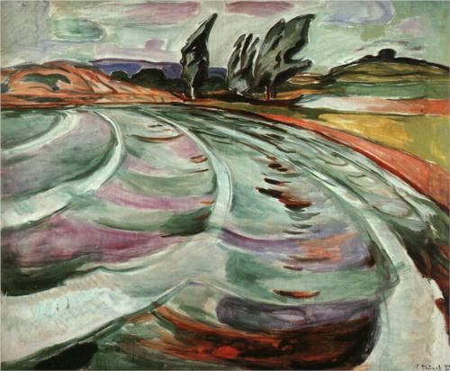The Wave, by Edvard Munch