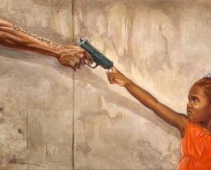 Stop Child Killing painting