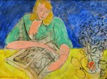 matisse-woman-reading-at-a-yellow-table