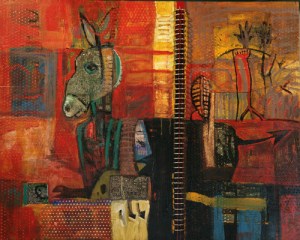 Mumbai Terror painting, by Subodh Kerkar