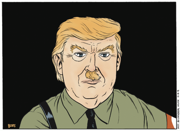Trump cartoon by Matt Bors, www.gocomics.com
