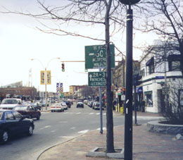 Mass. Ave, Arlington Center near my Dentist's office.